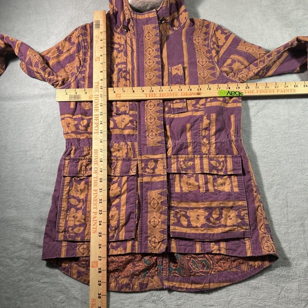 Y2k 2000s Gramicci Retro Anorak Patchwork Jacket Hoodie Mens Small Hawaiian VTG - Picture 13 of 16